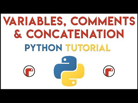 Python - Variables, Comments & Concatenation Tutorial