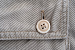 How To Hand Sew a Button On Pants (Step-by-Step Guide) - Gathering Thread