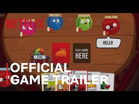 Exploding Kittens - The Game | Official Game Trailer | Netflix