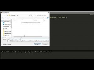 Configurer sublime pour python