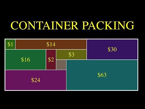 How to Optimally Pack a Container | 2D Knapsack