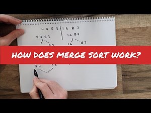 How does Merge Sort work? (Quick Explanation)