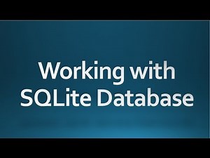 android tutorial for beginners 60 working with android sqlite database