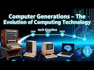 The 5 Generations of Computers | From ENIAC to AI