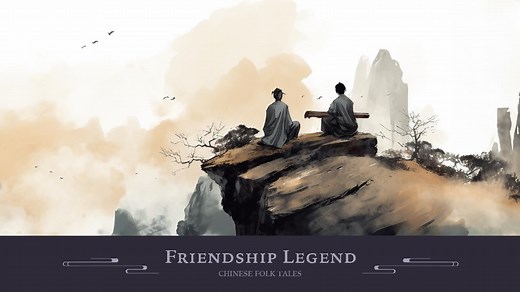 Chinese folk tales: A legend of friendship