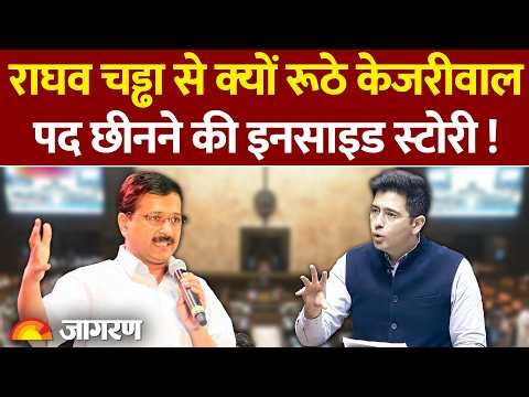 AAP ने Raghav Chadha को Rajya Sabha में Deputy Leader के पद से हटाया,नाराजगी की इनसाइड स्टोरी