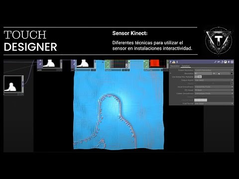 Sensor Kinect - Touchdesigner tutorial Español