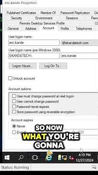 How To Create Users on Active Directory 2023