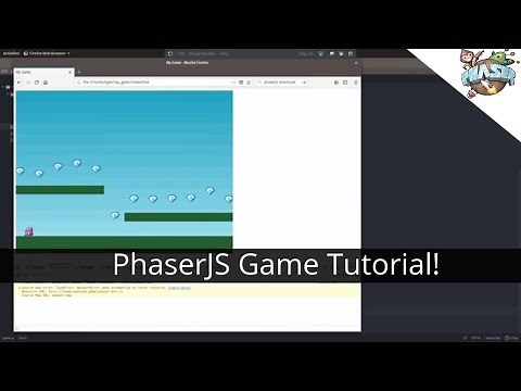 How To Make A PhaserJS Game! | Simple Tutorial