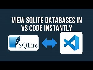 View SQLite Databases in VS Code INSTANTLY | Stop Using SQLite Browser