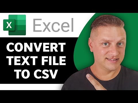 How to Convert Text File to CSV | Excel Tutorial 2026