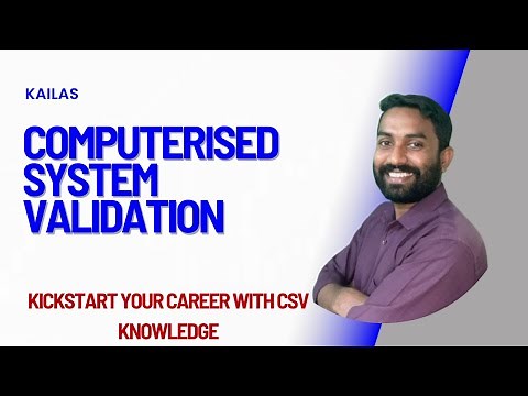 #CSV Computer system validation part-1