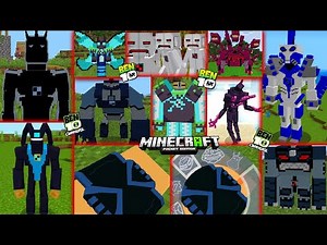NEGATRIX ! BEN 10 OMNIVERSE V21 MOD FOR MINECRAFT PE 🔥| MCPE 1.21+