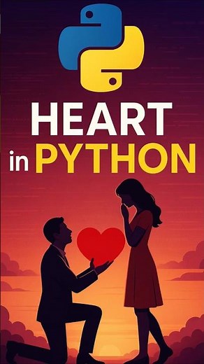Heart Star Pattern in Python 💖 | Easy ASCII Art Tutorial#Python #Coding #LearnToCode