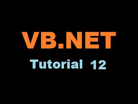 VB.NET Tutorial 12 : How to use Timer Control in Visual Basic .NET ( VB.NET)