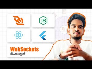 WebSockets සිංහලෙන් | Server Setup & Client Integration with Node, TypeScript, and Flutter