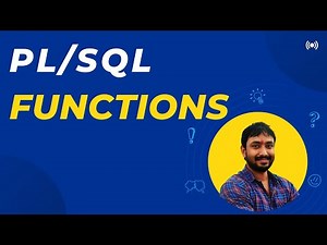 PL SQL Tutorial : PL SQL Functions with examples || PL/SQL Tutorial for Beginners in Hindi