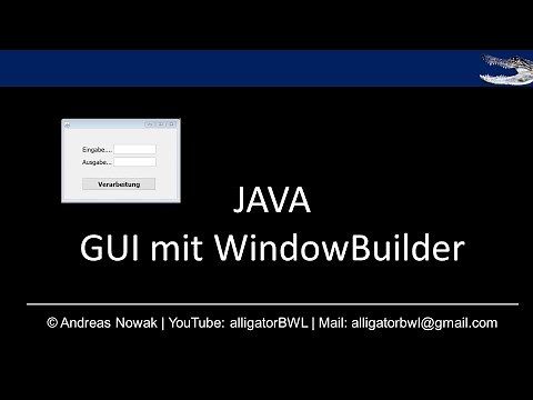 GUI mit WindowBuilder in Eclipse erstellen