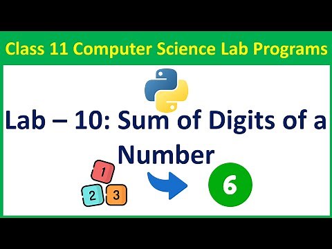 write a program to find the sum of digits of an integer number input by the user | Vision Academy