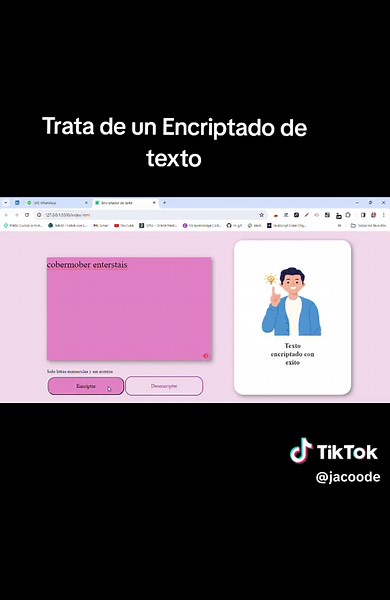 Encriptado de Texto Básico con Alura
