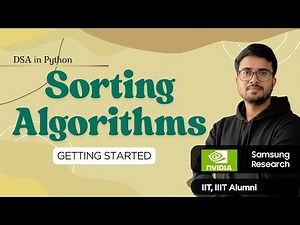 2.24 Introduction to Sorting | DSA in Python | Hindi