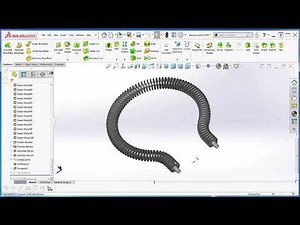 SOLIDWORKS - Complex Curve Driven Pattern