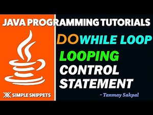 Java DoWhile Loop Control Statement with Program Example | Java Programming tutorials for Beginners