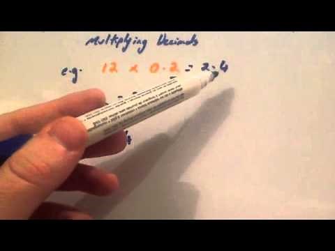 Multiplying Decimals - Corbettmaths