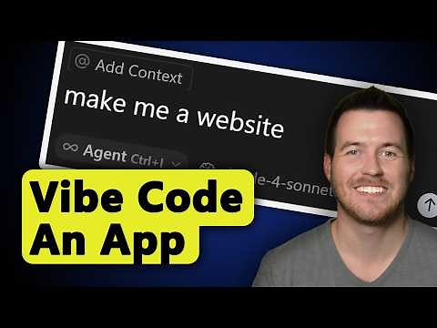 How to Vibe Code an App From Start to Finish (Full Course)