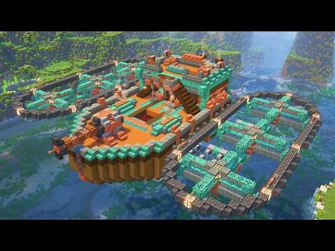 How to build Steampunk Airship - Minecraft Tutorial