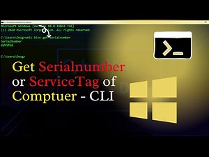 How to get Serialnumber of your Desktop / laptop from BIOS using WMIC