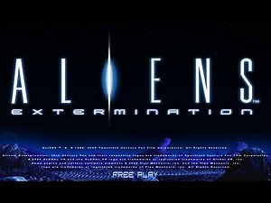 Aliens Extermination Arcade - Full Playthrough
