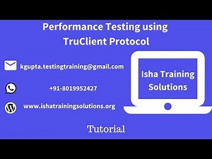 TruClient Web Protocol - How to record the script into various actions