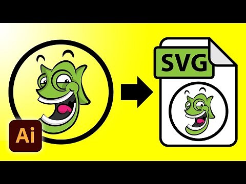 How To Export A SVG File In Illustrator CC