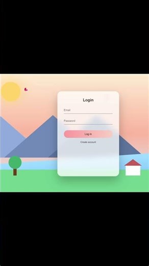 Login Animation Project 🎉 Using HTML CSS JavaScript Language Code 👍🏻 #htmlcssjs #cssanimation 😇