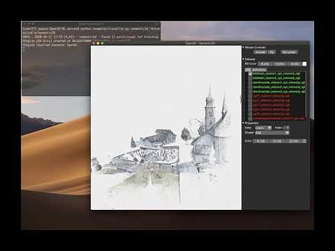 open3D 0.11.0 release: New 3D machine learning module, python visualization engine, and ARM support.