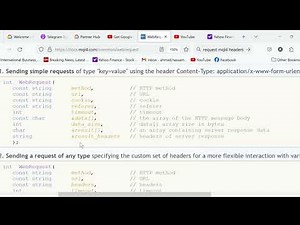 MQL4 MQL5 Course: WebRequest() Function