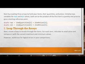 How to Find the Max and Min Value in an Array in Java
