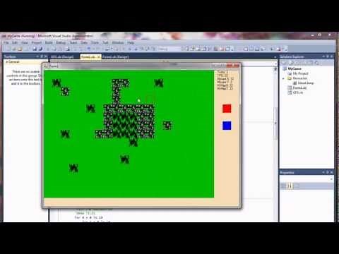 Visual Basic Game Programming Tutorial - Part 3 - Graphics and Tile Mapping