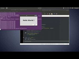 Pygubu hello world program