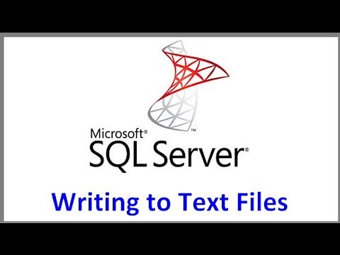 How To Write to a Text File From SQL Server