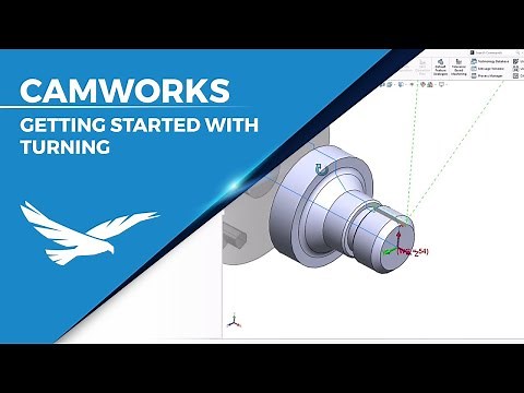 Getting Started with Turning in SolidWorks CAM and CAMWorks