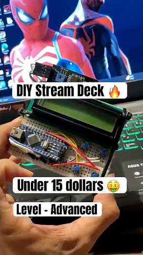 DIY Arduino Stream Deck with Python 🚀 #arduino #coding #python
