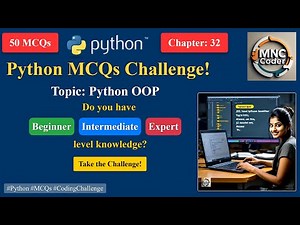 Python OOP - Multiple Choice Questions | Test Your Knowledge in OOP Fundamentals | MCQs with Answers