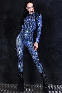 Alien Costume, Xenomorph Costume, Women Halloween Alien Costume, Adult Hooded Halloween Costume, Cosplay Costume for Women, Predator Costume - Etsy