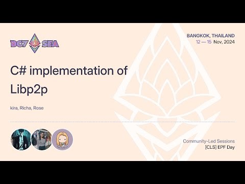 C# implementation of Libp2p