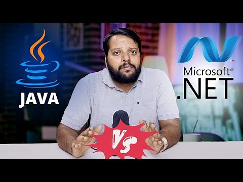 .NET vs JAVA | difference between .net and java | .NET sikhe ya java #dotnet | DOTNET vs JAVA