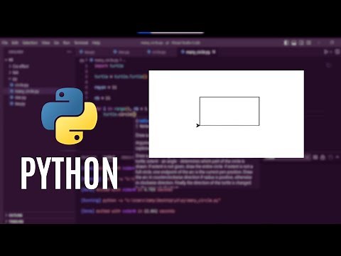 Comment dessiner un rectangle en Python | Tutoriel pour débutants