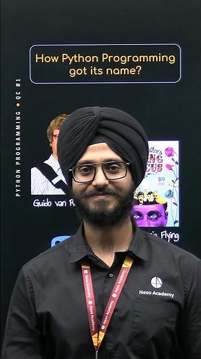 How Python Programming got its name? #Python #NesoAcademy #QuickConcepts