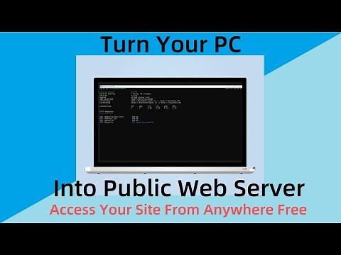 Turn your PC into public server: Make PC to public web server in 2 minutes | NGROK VPN tutorial
